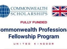 Fully-Funded Commonwealth Professional Fellowships 2024