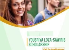 Fully Funded Yousriya Loza-Sawiris Scholarship 2024 for Studies in USA
