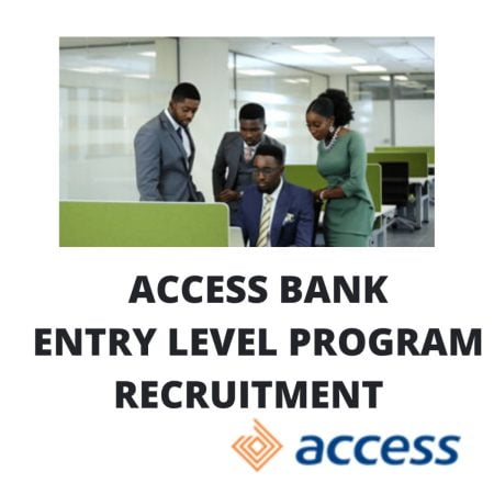 Access Bank Entry Level Training Program 2023 (ELTP) for African Graduates