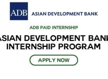 Asian Development Bank Internship 2024 for Graduate Students