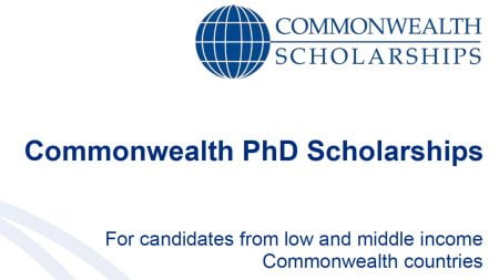 Commonwealth PhD Scholarships 2024 for Least Developed Countries