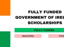 Fully Funded Government of Ireland Scholarships 2024