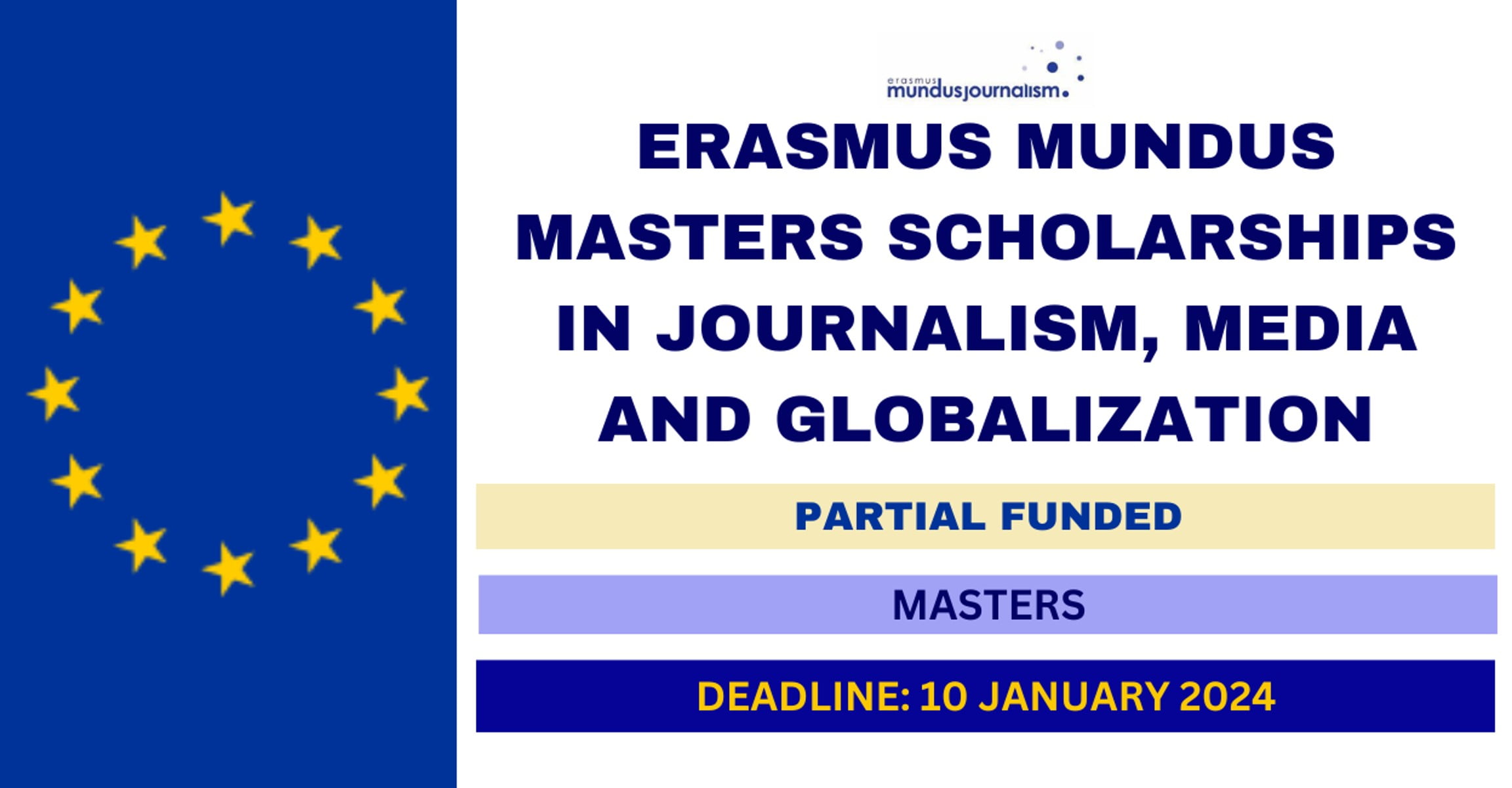 Erasmus Mundus Journalism Master’s Programme 2024