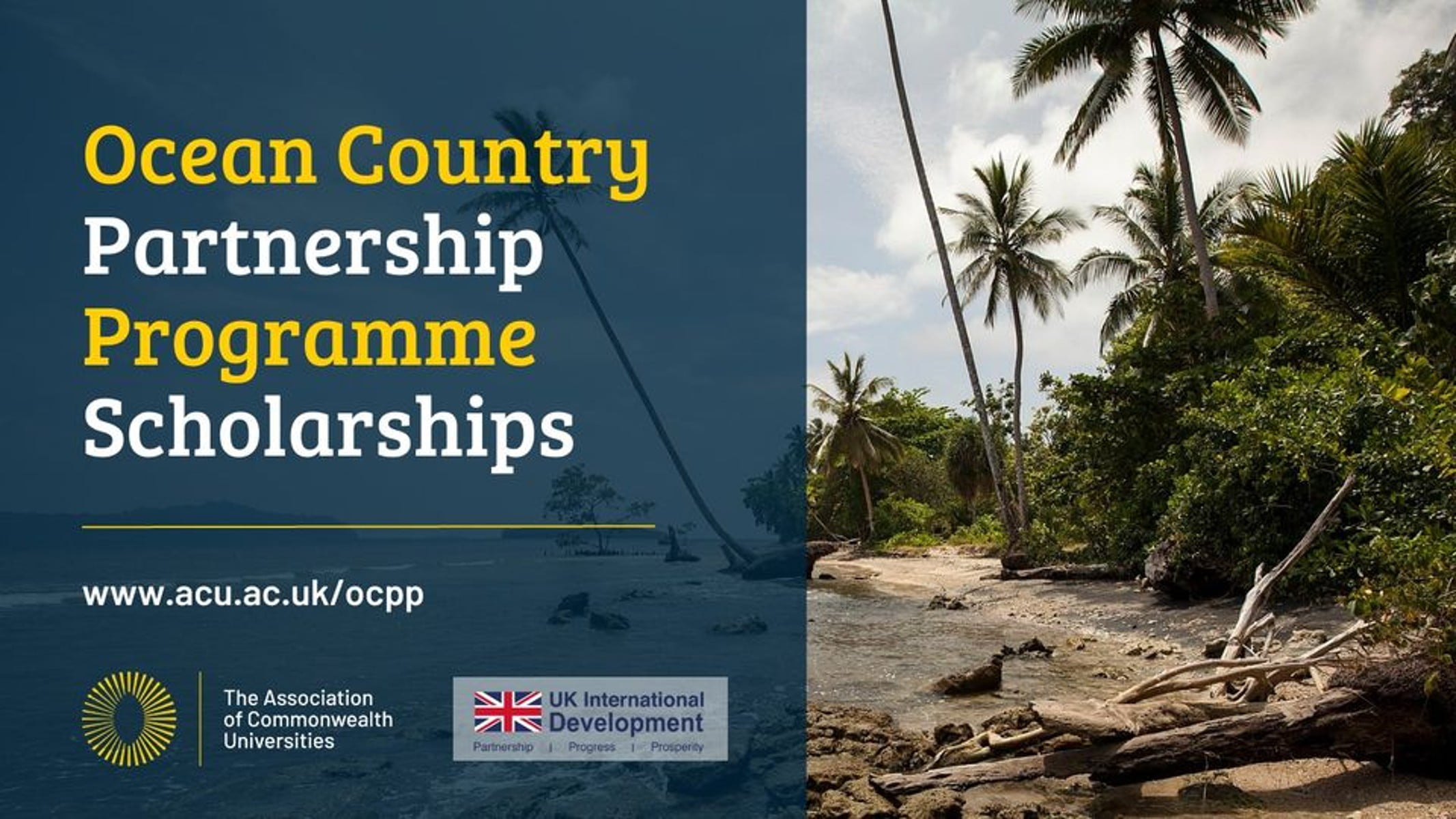 Fully Funded Ocean Country Partnership Scholarships 2024