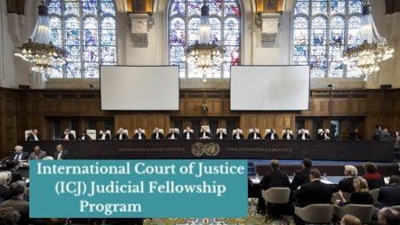 Judicial Fellowship Programme 2024 at International Court of Justice