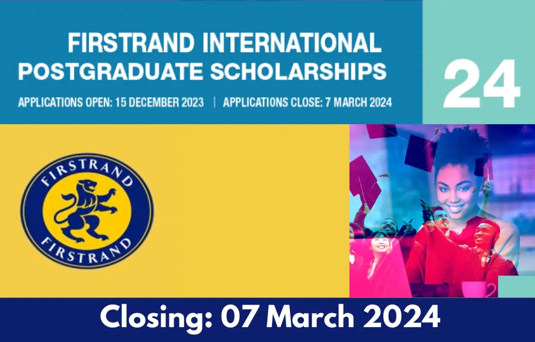 FirstRand Laurie Dippenaar Scholarship 2024 for South Africans