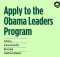 Obama Foundation Leaders Africa Program 2024