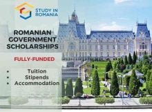 Romanian Government International Scholarship 2024