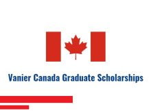 Vanier Canada Graduate Scholarships 2024