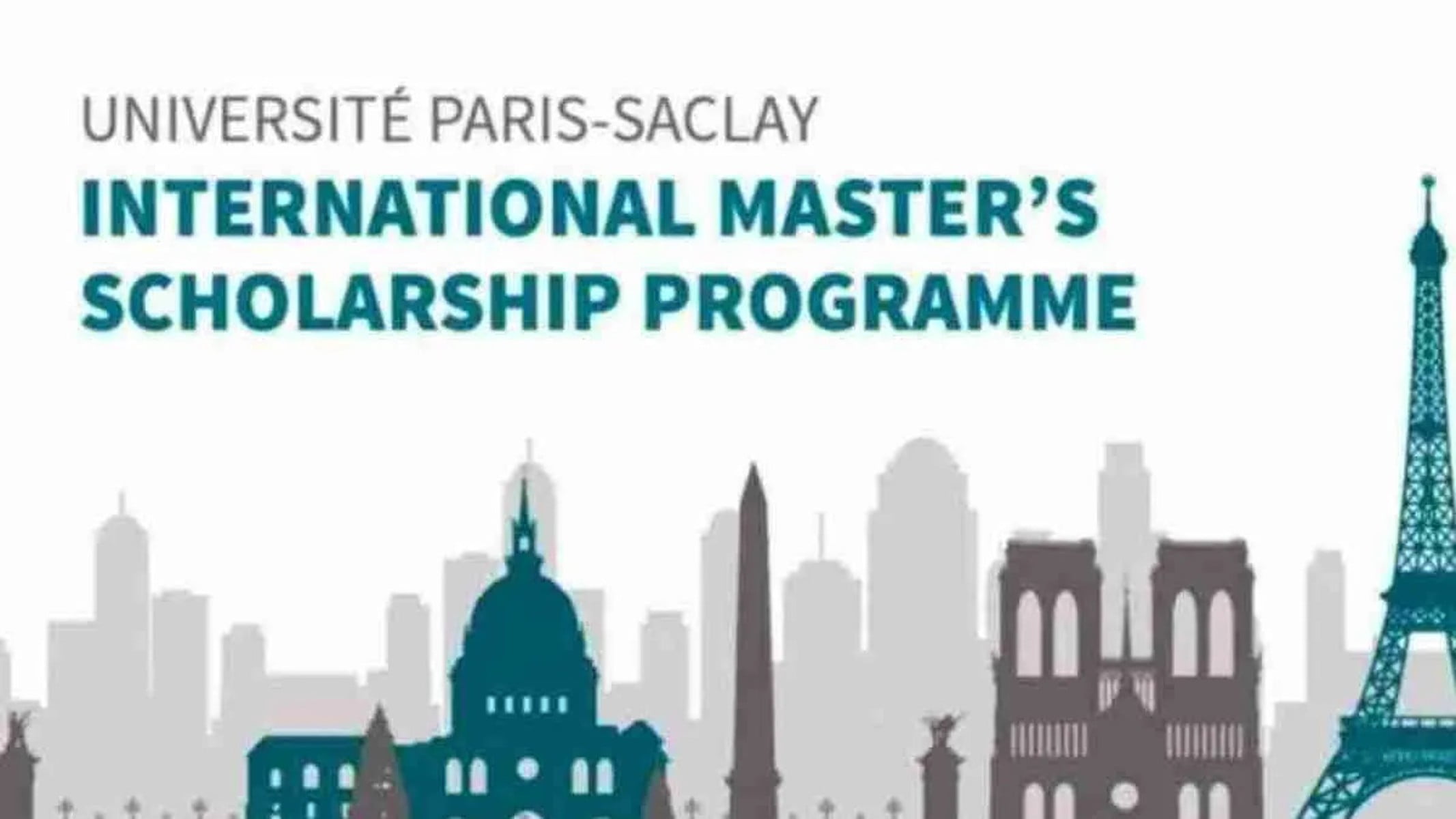 International Master’s Scholarships 2024 at Paris-Saclay University