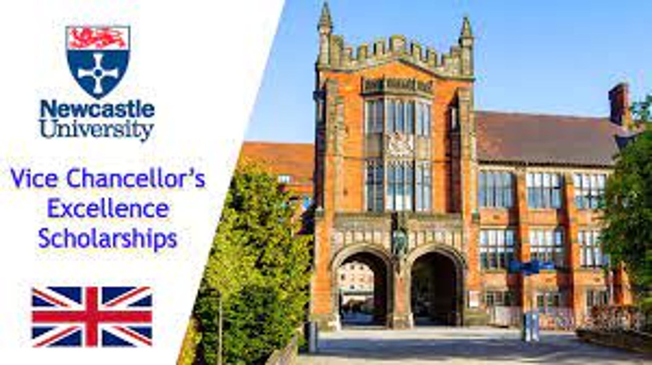 Vice-Chancellor’s Excellence Scholarships 2024 at Newcastle University