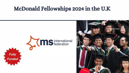 MS International Federation McDonald Fellowships Fund Program 2024