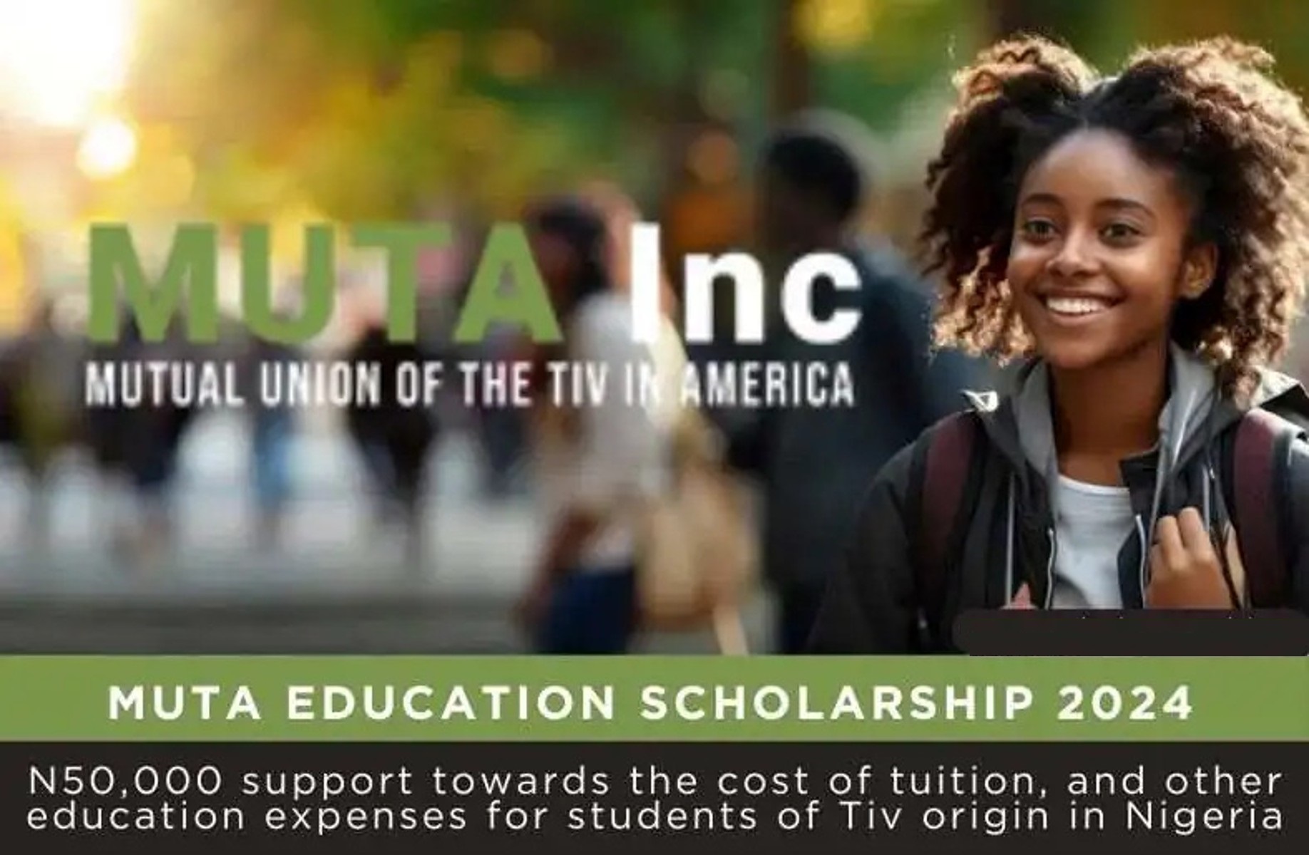 MUTA Scholarship Program 2024 for Full-time Studies