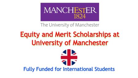 Equity and Merit International Scholarships 2024 at University of Manchester