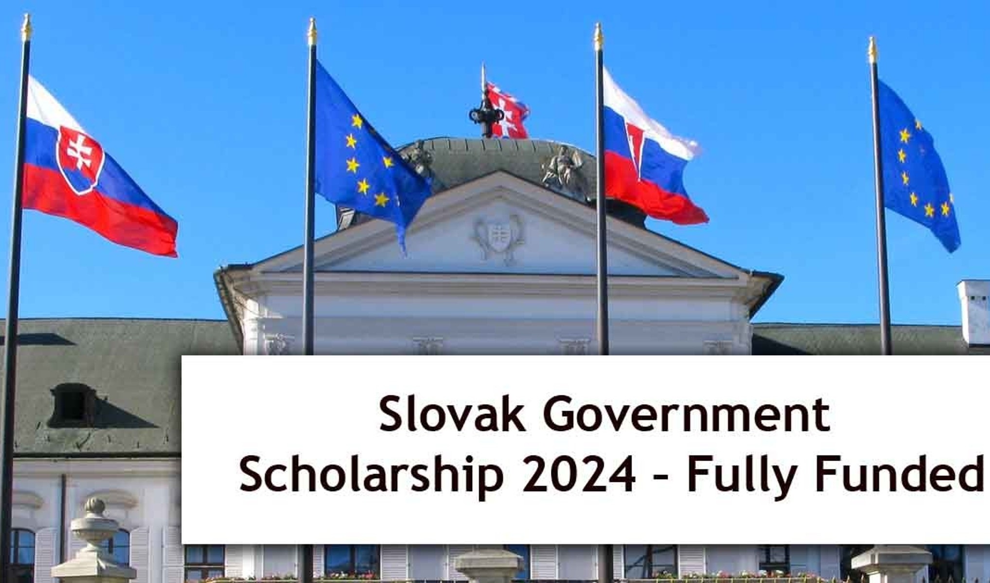 Slovak Government National Scholarship 2024