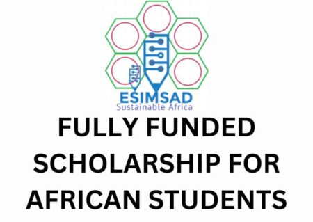 ESIMSAD Intra-Africa Scholarship 2024 for African Students