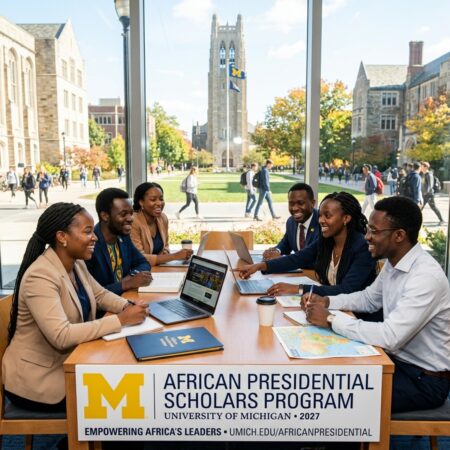 African Presidential Scholars Program 2027 at University of Michigan