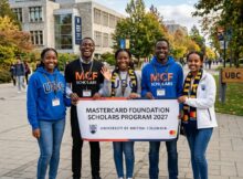 Mastercard Foundation Scholars Program 2027 at University of British Columbia