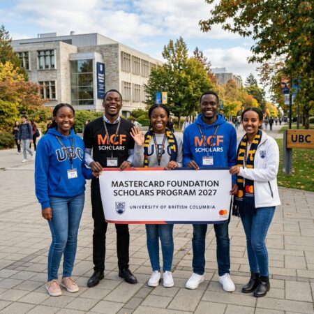 Mastercard Foundation Scholars Program 2027 at University of British Columbia Mastercard Foundation Scholars Program 2027 at University of British Columbia