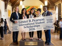 Lester B. Pearson International Student Scholarships 2026