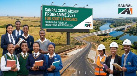 SANRAL Scholarship Programme 2027 for South Africans SANRAL Scholarship Programme 2027 for South Africans