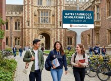 Gates Cambridge Scholarships 2027 to Study in UK