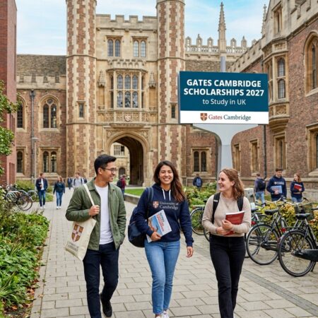 Gates Cambridge Scholarships 2027 to Study in UK