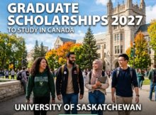 University of Saskatchewan Graduate Scholarships 2027 to Study in Canada