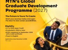 MTN Global Graduate Development Programme 2027