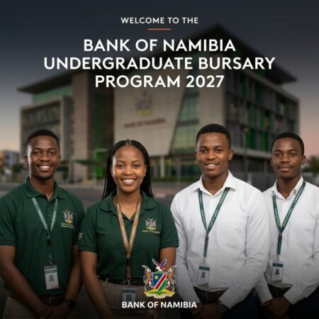 Bank of Namibia Undergraduate Bursary 2027
