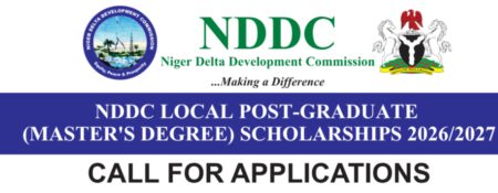 NDDC Local Postgraduate Scholarships 2026