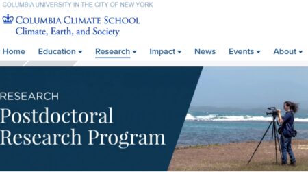 Columbia University Postdoctoral Research Program 2027